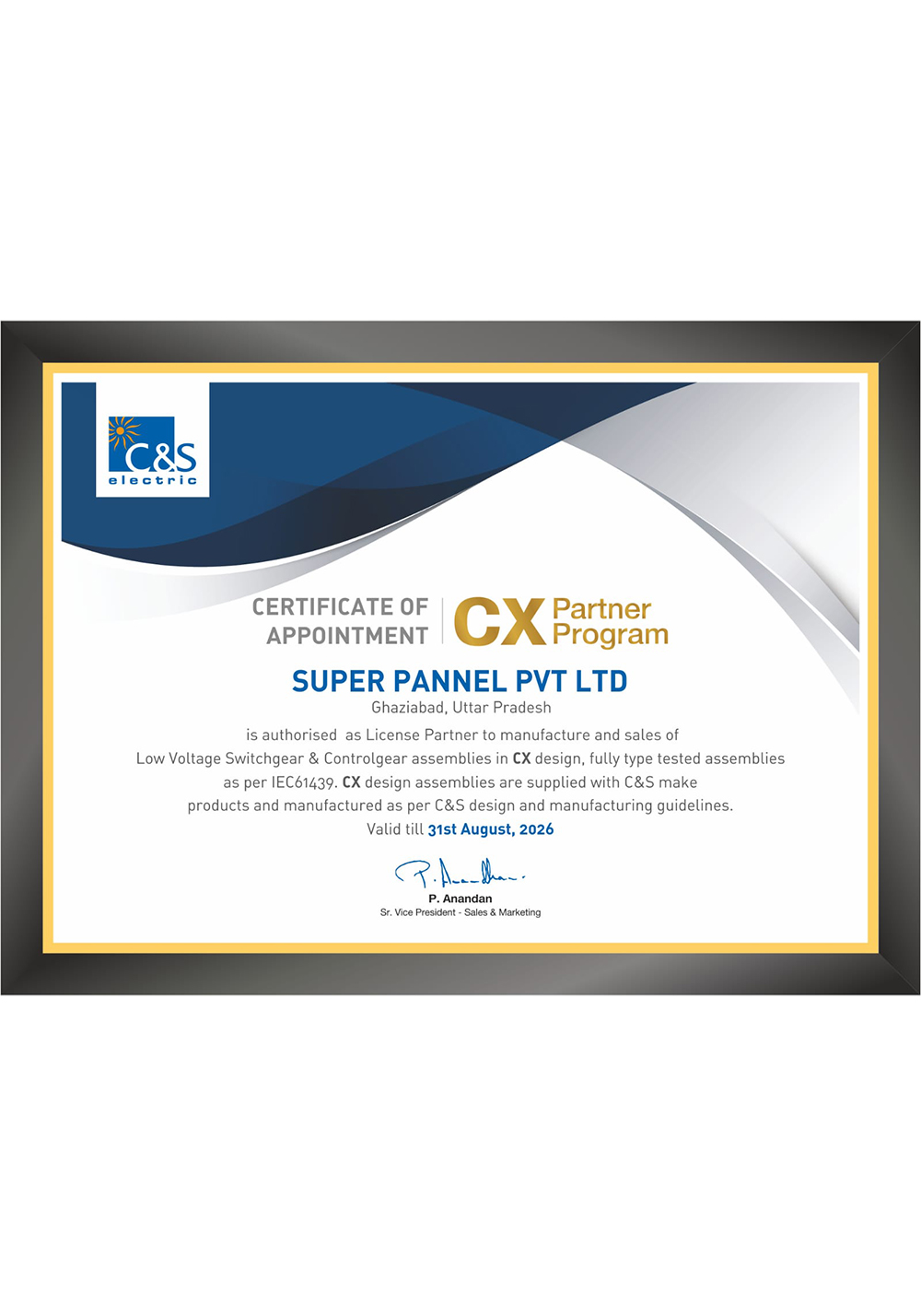 Control Panel Manufacturers